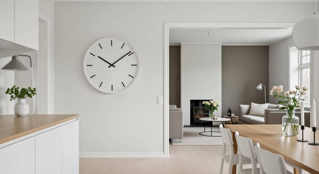 Clocks in nordic design